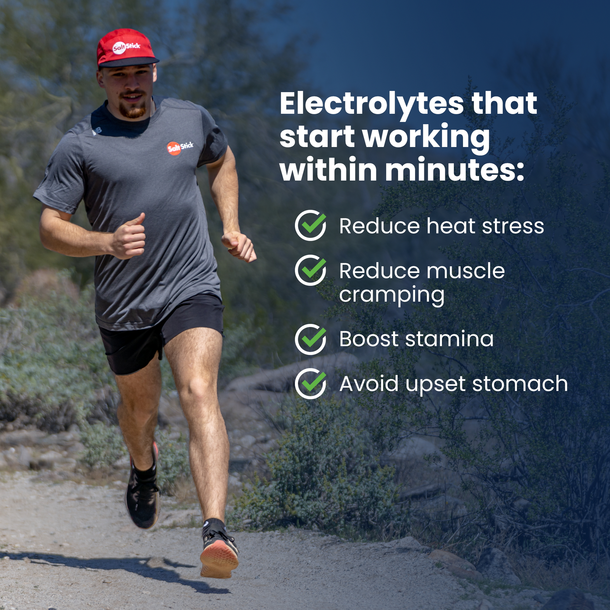 Electrolytes that start working within minutes