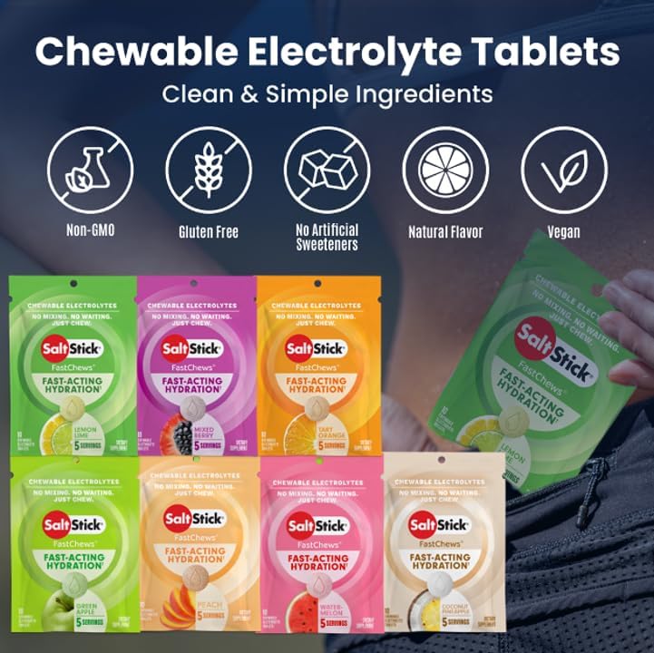 chewable electrolytes, all 7 flavors