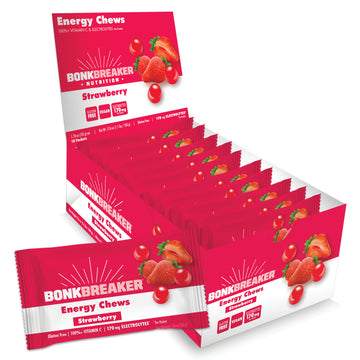 Strawberry Chews packet outside 10ct box