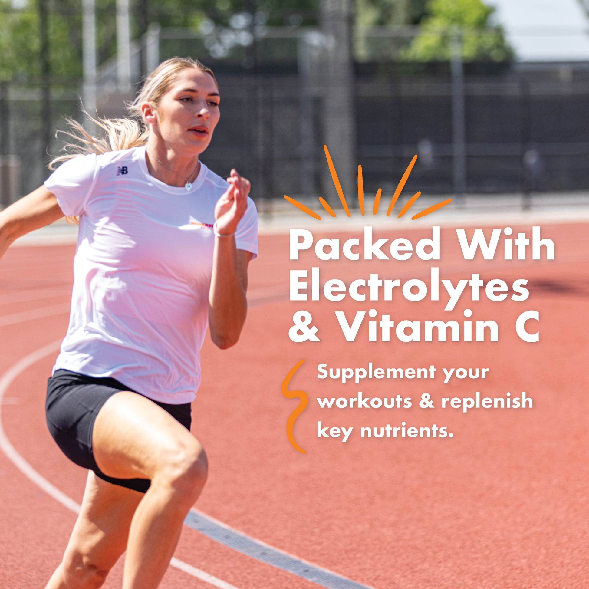 Bonk Breaker Energy Chews are packed with Electrolytes and Vitamin C. Supplement your workouts & replenish key nutrients.