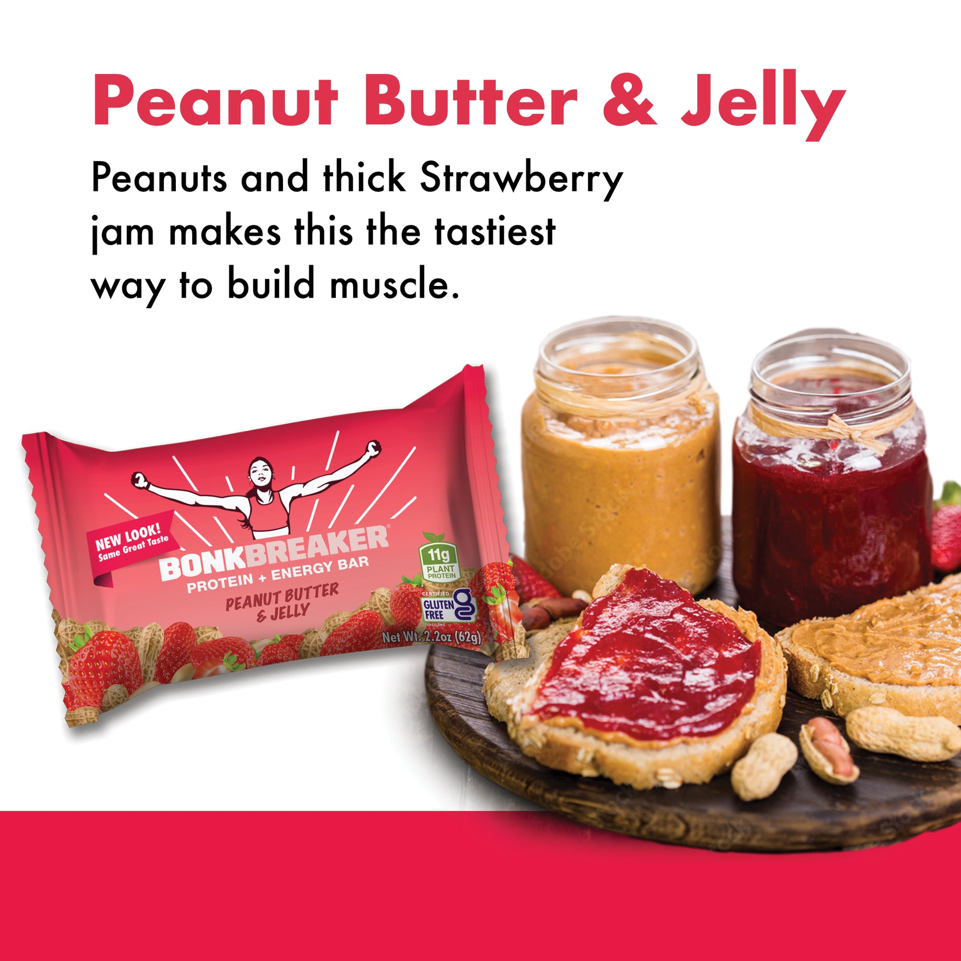 PB&J Protein Bars flavor