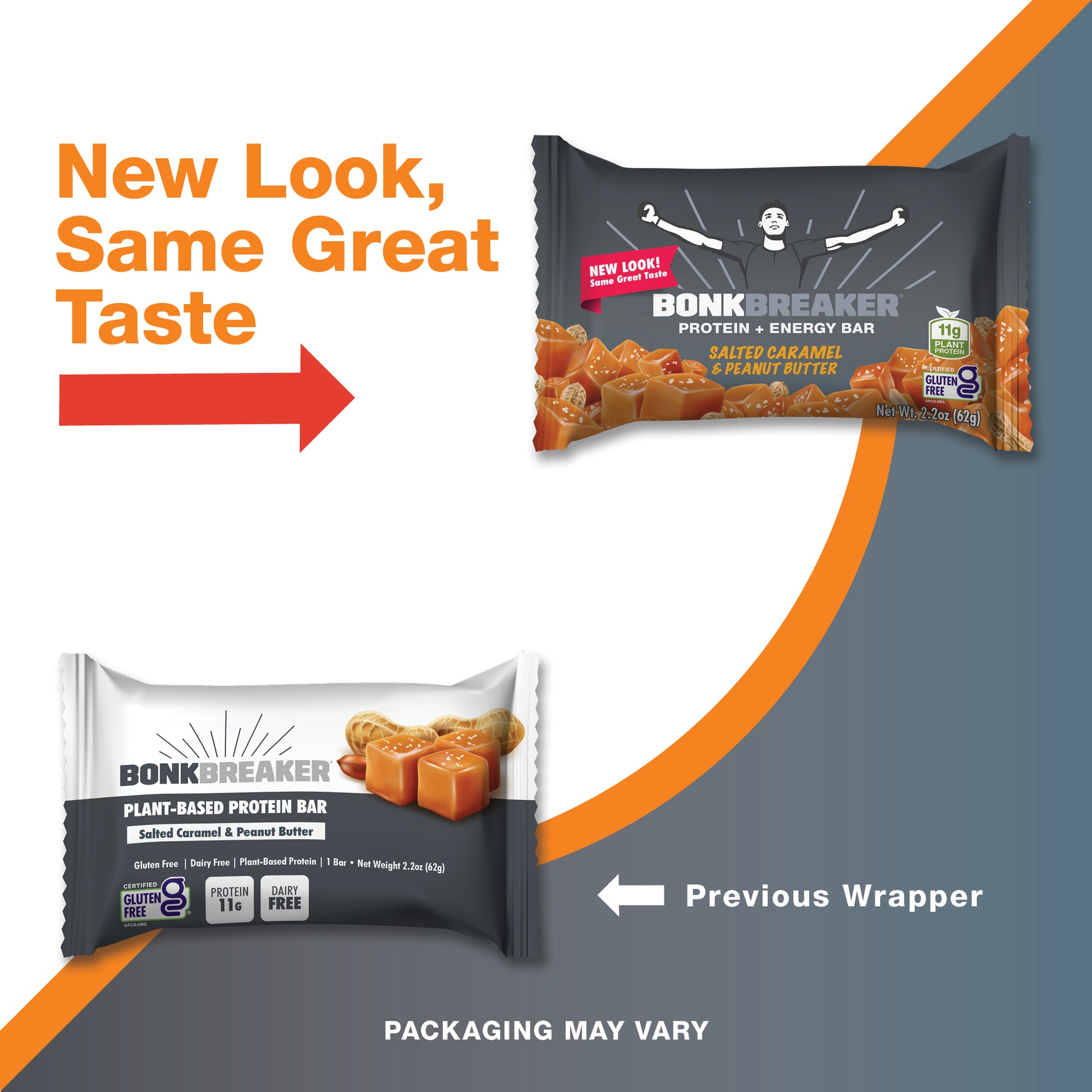 Salted Caramel PB Protein new look