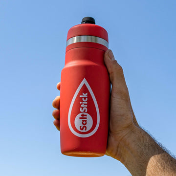 Red SaltStick branded Bivo Bottle - 21oz