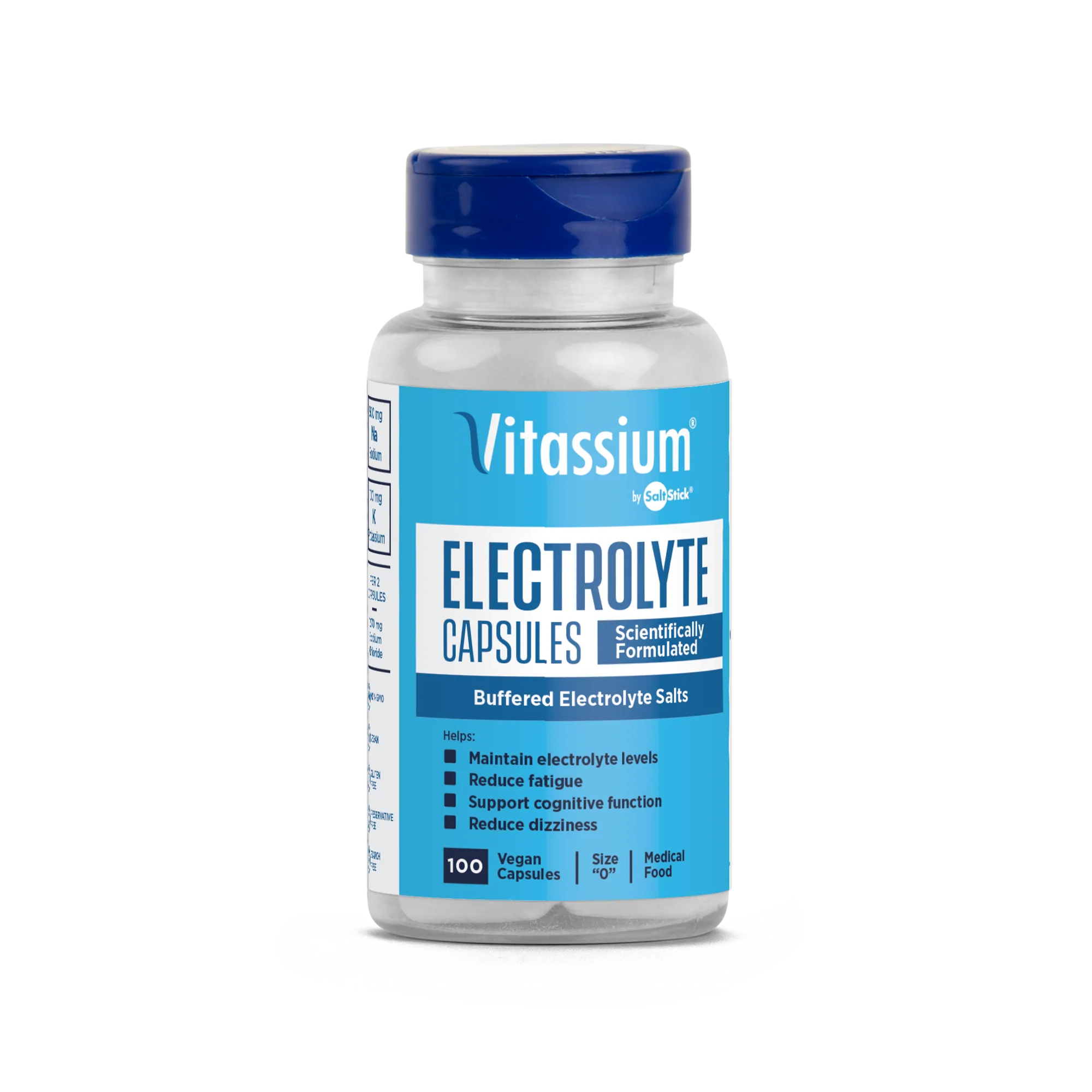 Vitassium Electrolyte Capsules Bottle of 100