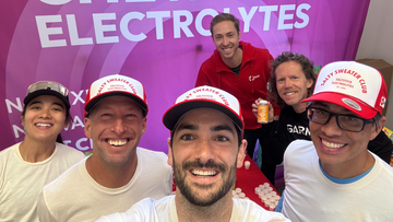 Sweater Crew at event