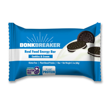 Cookies and Cream Energy Bar front of packet