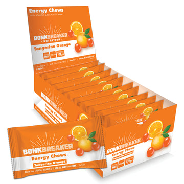 Tangerine Orange Chews packet outside 10ct box