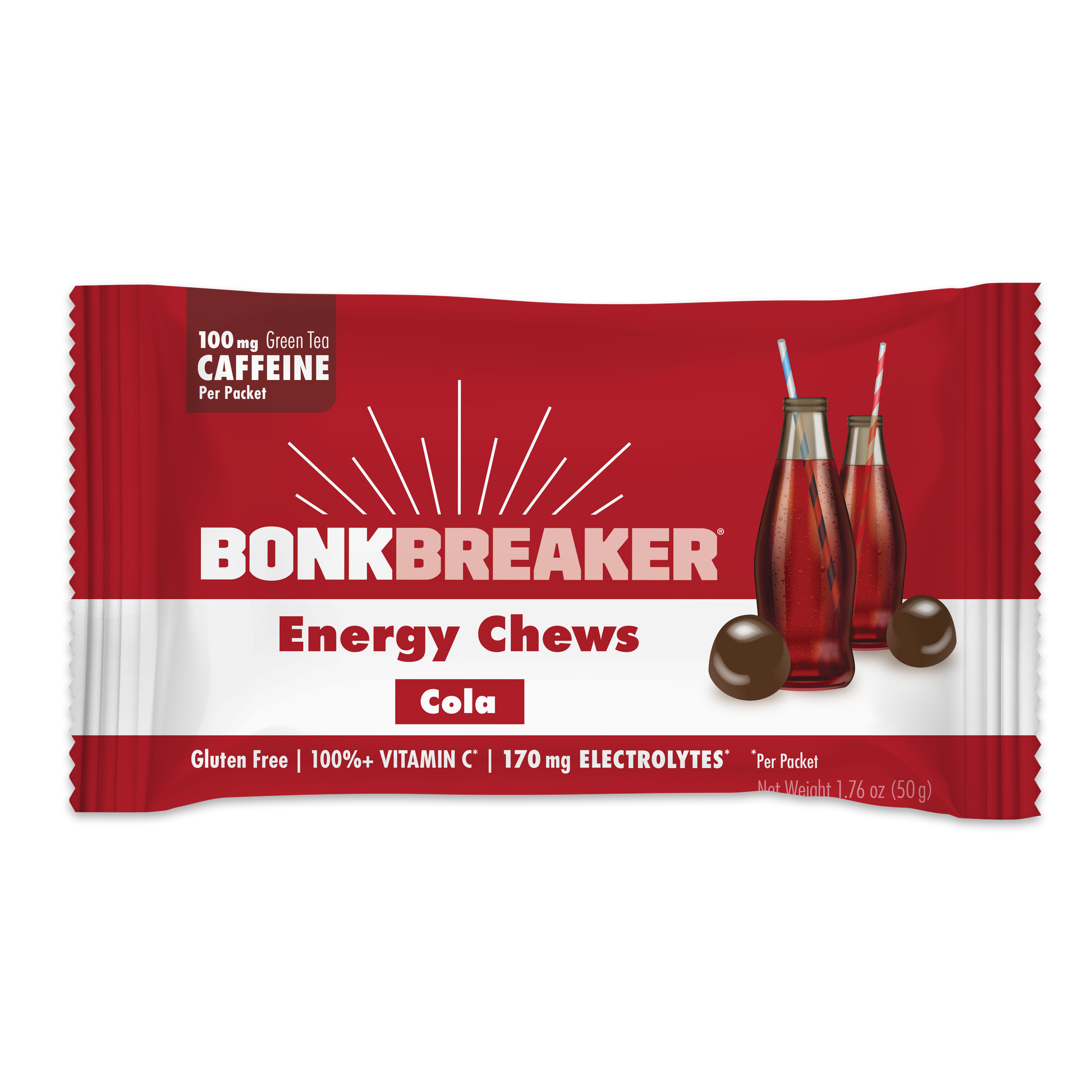 Cola Energy Chews Front of Package