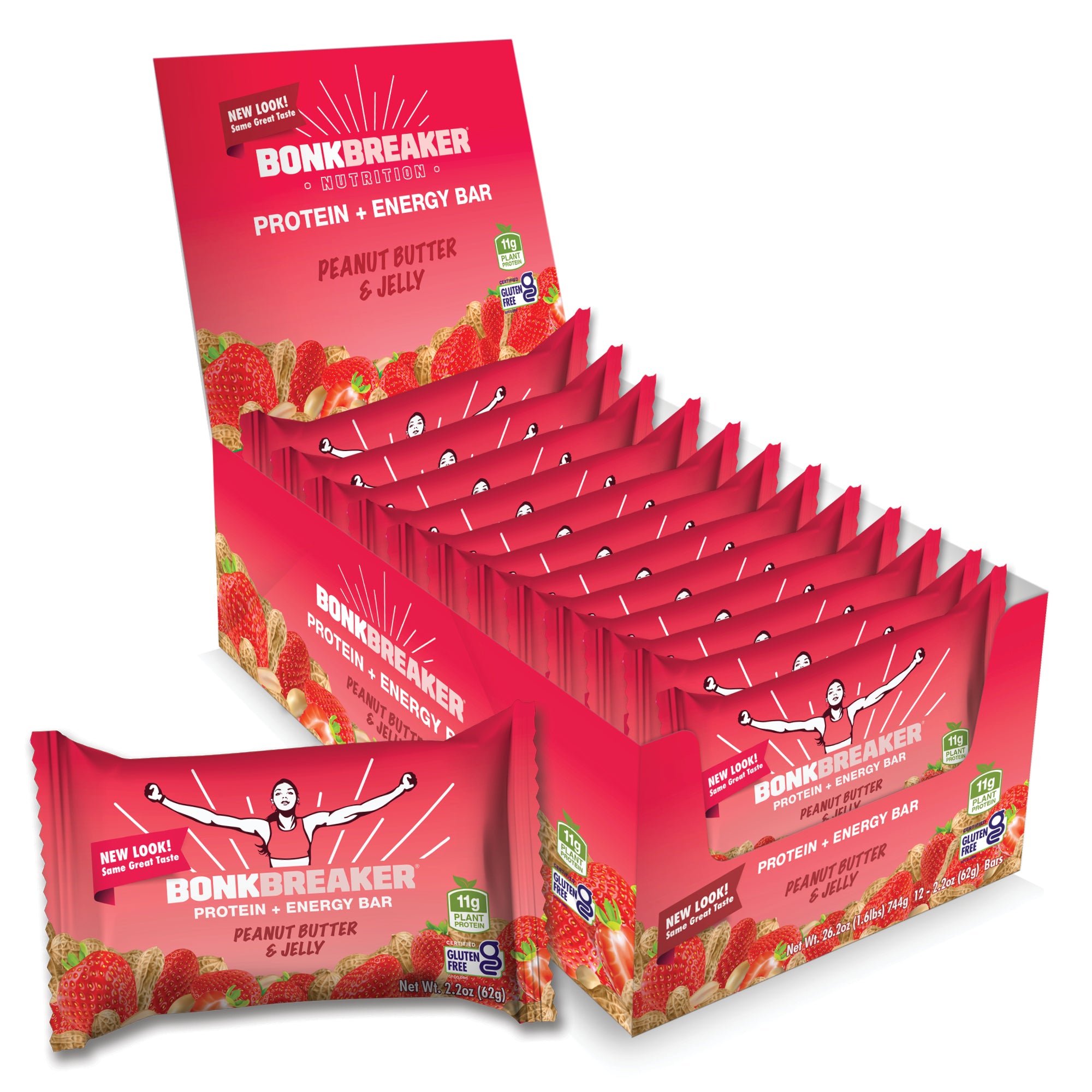 PB&J Protein Bars Carton