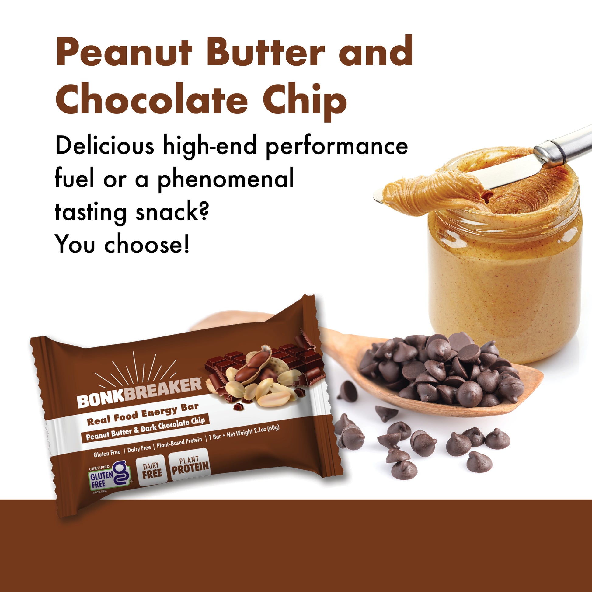 Delicious high-end performance fuel or a phenomenal tasting snack? You choose!