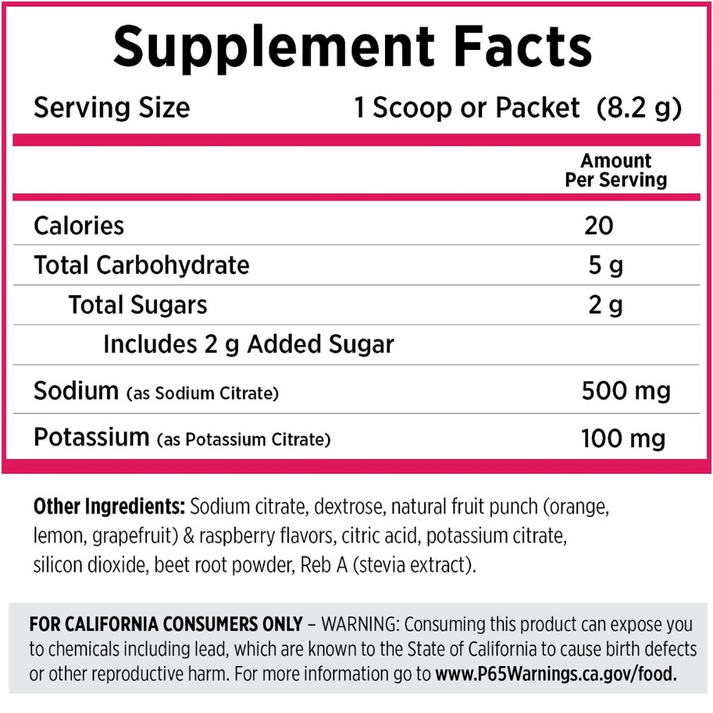 Vitassium DrinkMix Fruit Punch