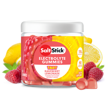 SaltStick Electrolyte Gummies Tart Raspberry Lemonade