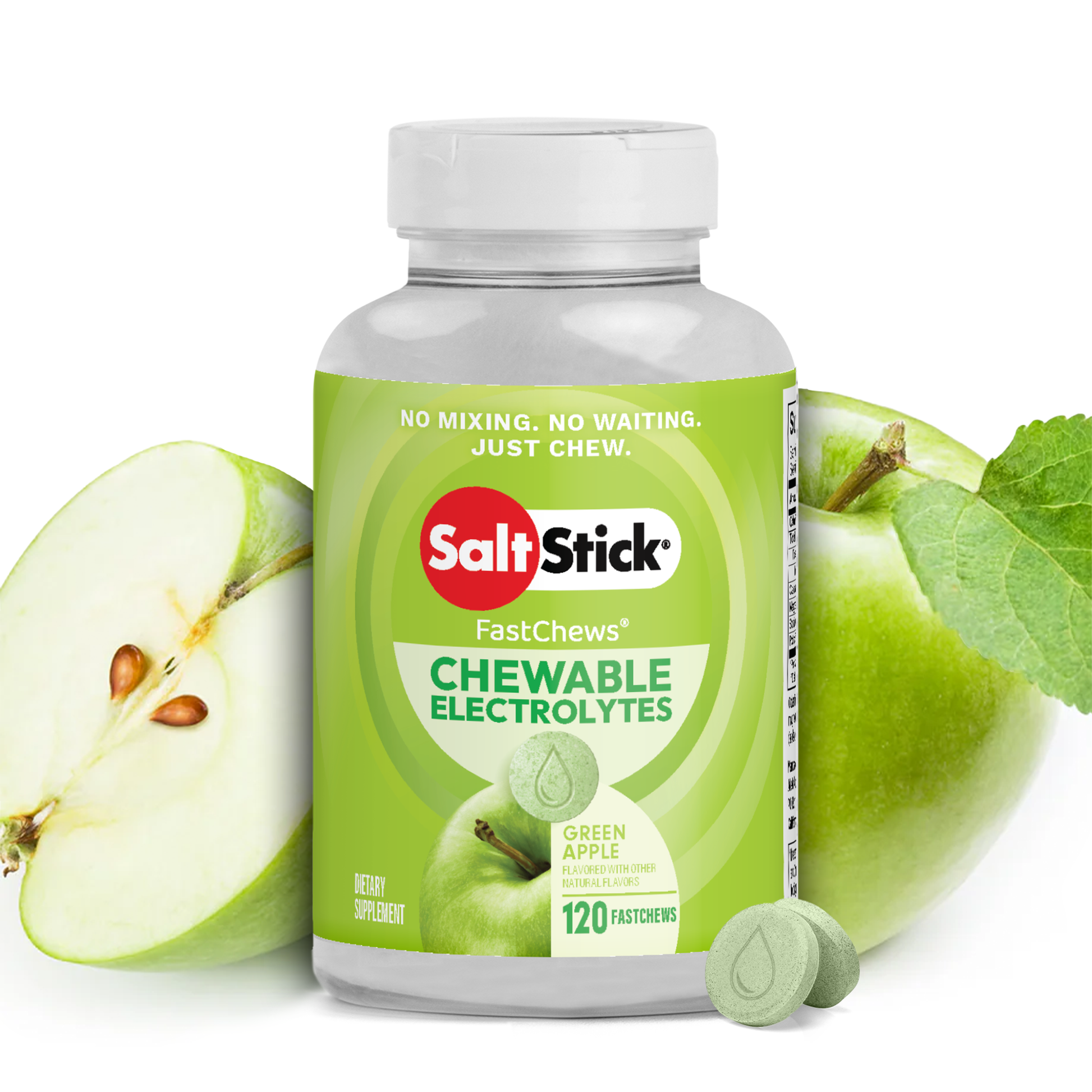 FastChews Green Apple 120ct Bottle
