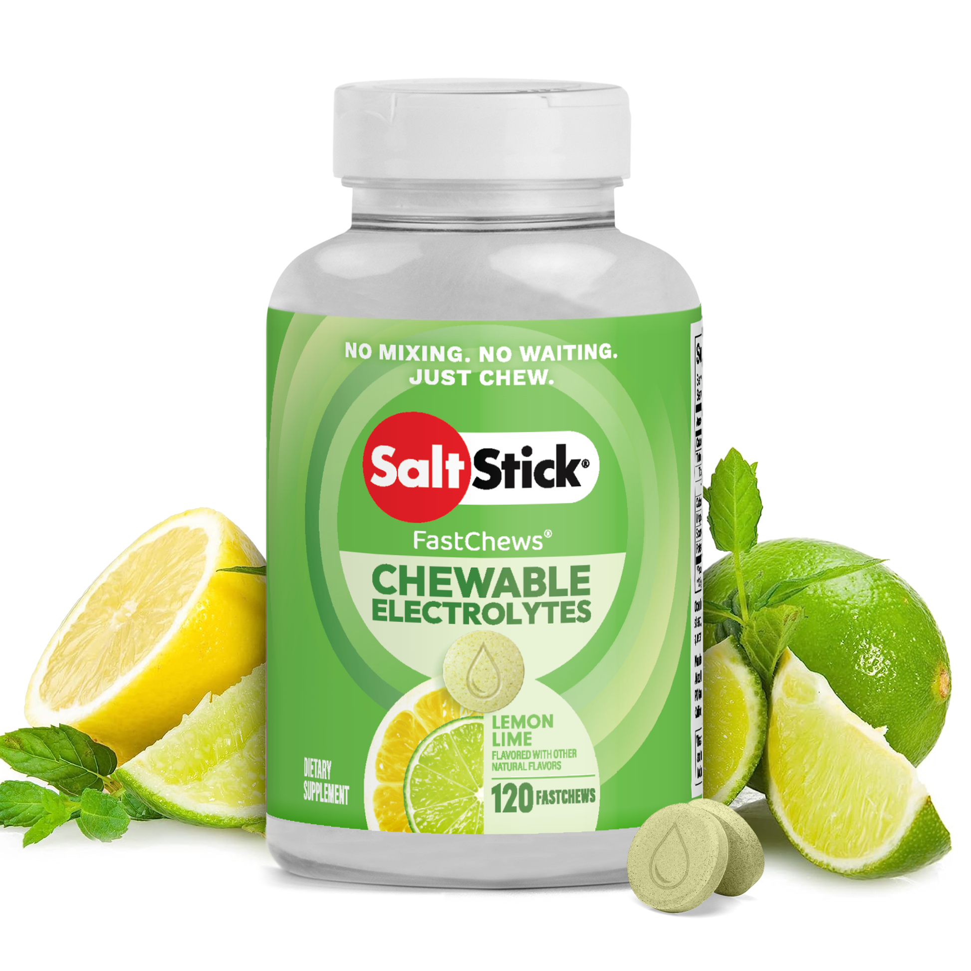 FastChews Lemon Lime 120ct Bottle
