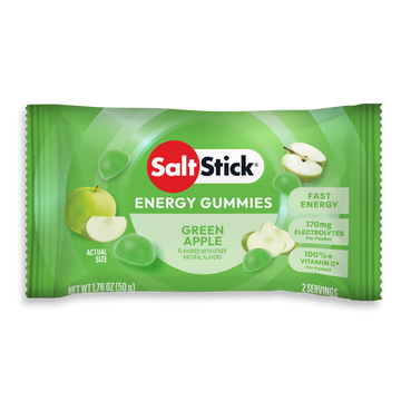 green apple energy gummies single packet 