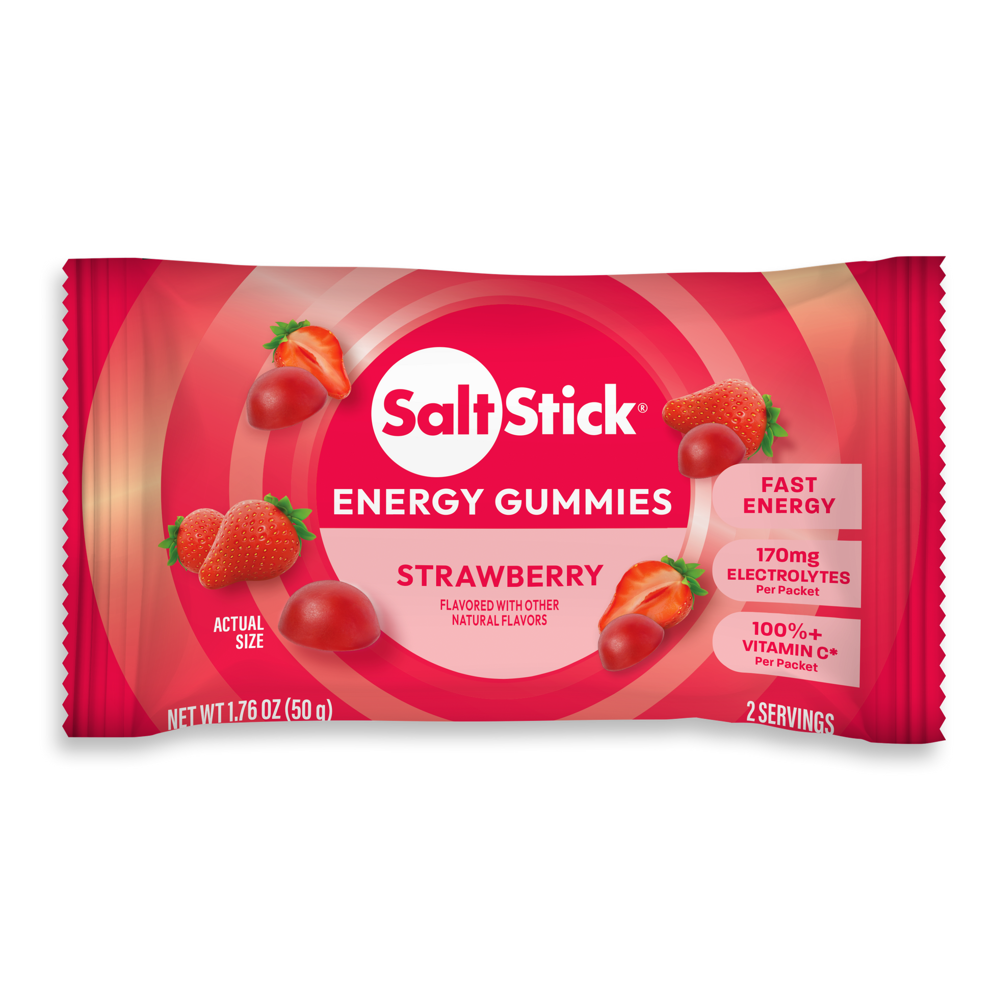 Strawberry Energy Gummies Packet