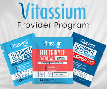 Vitassium capsules and fastchews packets
