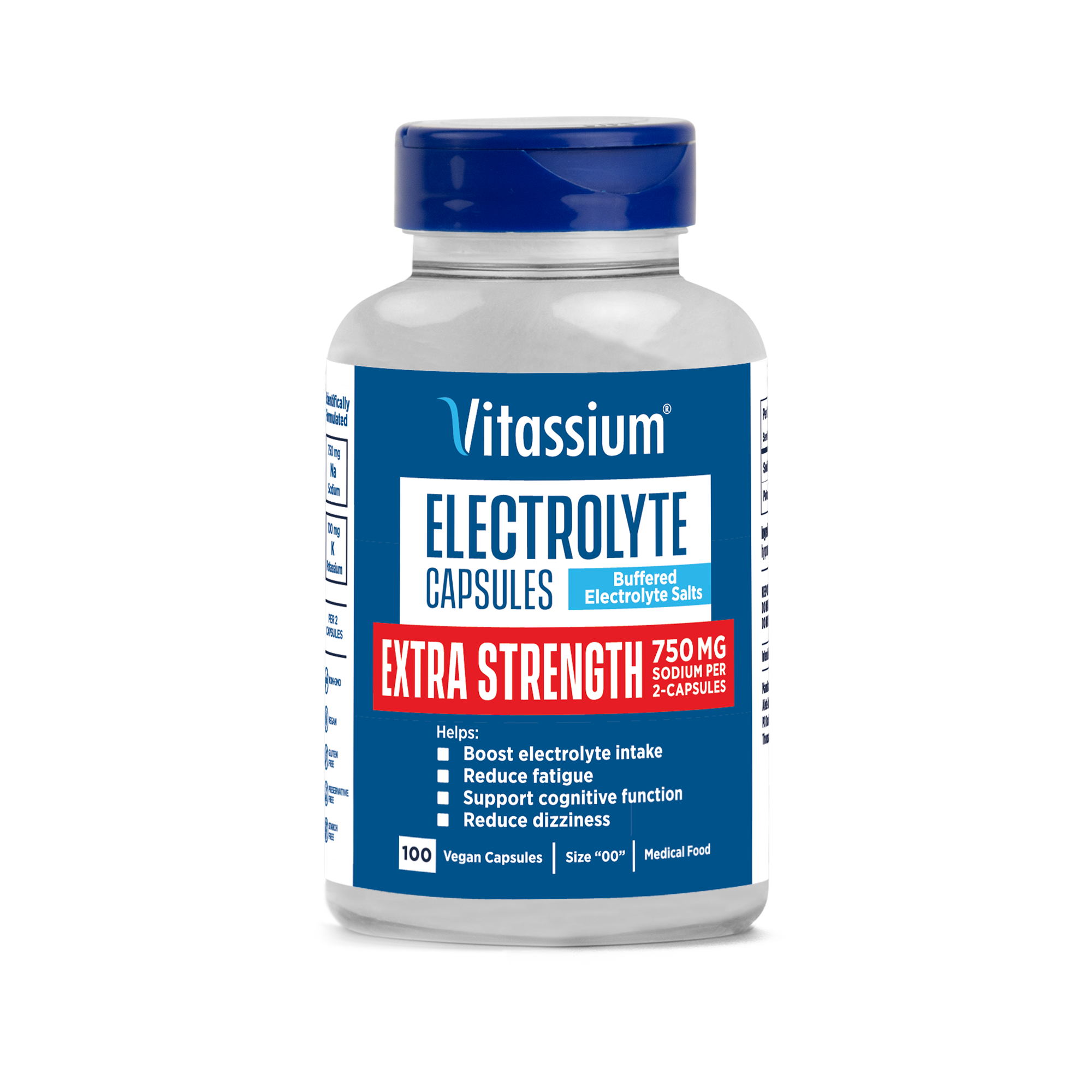 Vitassium Extra Strength Capsules 100ct